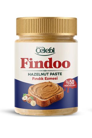 findoo fındık ezmesi 320 gr. - sürülebilir kahvaltılık fındık ezmesi