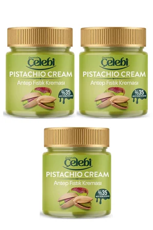 Antep Fıstık Kreması 3'lü Paket 200 Gr x 3 Adet (Avantajlı Ekonomik Paket)