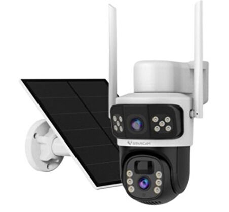Novacom CB67D-4G 2x3MP 4 mm Lens Sim Kartlı Vstarcam Solar Kamera