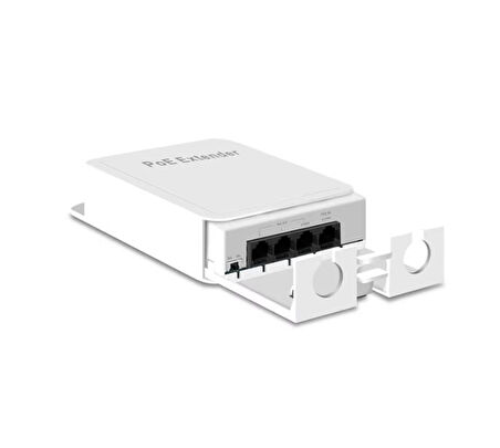 Novacom NVC-AT13FW-A 10/100Mbps 1/3 Dış Ortam POE Repeater 100mt 30W