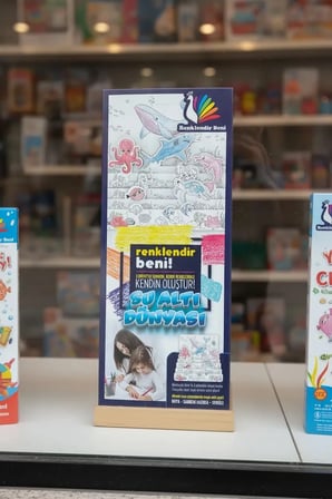 Rb Su Altı Dünyası Boyama Sahnesi – Eğitici Dev Aktivite Seti (Çocuklar İçin)