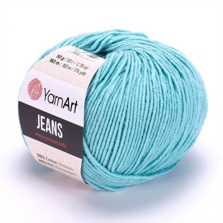 YarnArt Jeans El Örgü İpliği - 81 Turkuaz