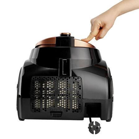 Stilevs Spektron S Torbasız Elektrikli Süpürge - Siyah-Bakır