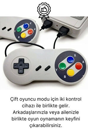Premium HD Klasik 8 Bit 620 Oyunlu Televizyon Çift 2 Kontrol Kollu Nostalji Super Mini Retro Atari