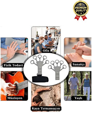 Pratik Silikon El Bilek Parmak Kol Kas Güçlendirici Geliştirici Fizik Tedavi Egzersiz Lastik Kayışı