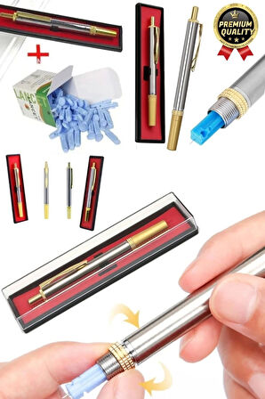 Premium Metal Kutulu Hızlı Tek İz Yapan Yüz Hassas Bölge Masaj Otomatik Hacamat Kalemi