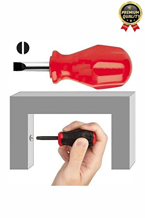 Özel Üretim Kaliteli Dayanıklı Ergonomik Tadilat Vidalama Avuç İçi Düz Yıldız 2'li Tornavida Seti