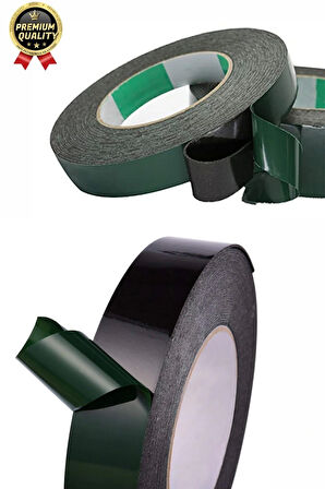 Premium Ultra Güçlü İz Bırakmaz Elastik Yapılı Çift Taraflı Akrilik Köpük Bant 36mm - 10m - 1 Adet