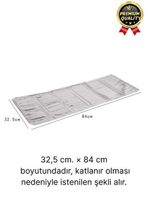 Katlanabilir Kolay Silinir Paslanmaz Ocak Kızartma Pişirme Yağ Sıçrama Koruyucu Alüminyum Paravan