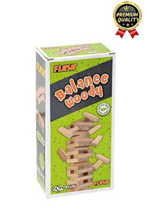 Premium Eğlence Parti Etkinlik Aile Strateji Koordinasyon Gelişimi Balance Woody Ahşap Denge Oyunu