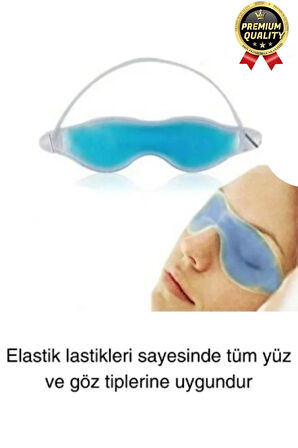 Göz Bandı Buz Jeli Yüz Termojel Maskesi Gözaltı Torbası Şişlik Giderici Soğuk Kompres Rahat Uyku