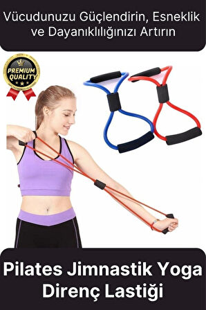 Özel Üretim Spor Aleti Kas Açma Germe Dayanıklı Pilates Jimnastik Yoga Egzersiz Direnç Lastiği