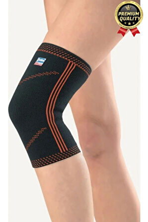 Premium Seri Konforlu Maksimum Koruma Ortopedik Çift Taraflı Elastik Örme Likralı Spor Dizlik Unisex