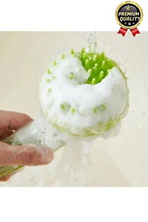 Özel Üretim Banyo Masaj Yapan Tarak Kedi Köpek Evcil Hayvan Sıvı Hazneli Silikon Yıkama Fırçası