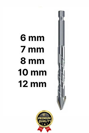 Yeni Yüksek Güçlü Kırılmaz Ahşap Metal Sac Demir Çelik Delebilen Matkap Ucu Seti 5 Parça