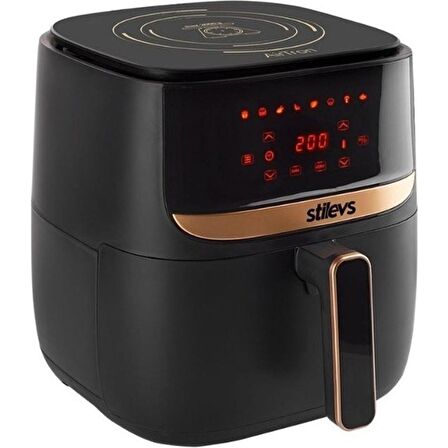 Stilevs AF-600 5.7 lt Yağsız Airfryer Siyah