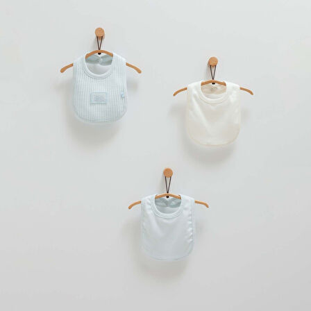 Caramell 3'lü Bebek Önlüğü ONE1434