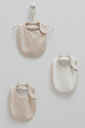 Caramell %100 Pamuk Hello Forest 3'lü Mama Önlüğü CRML.ONE1962