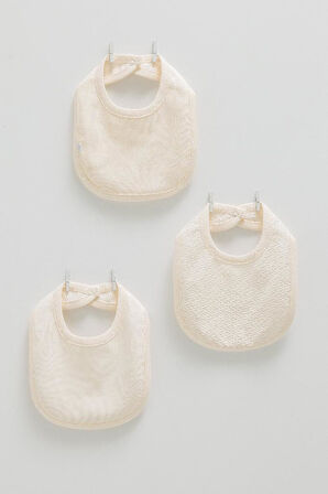 Caramell %100 Pamuk Tiny Lace 3'lü Mama Önlüğü CRML.ONK1891