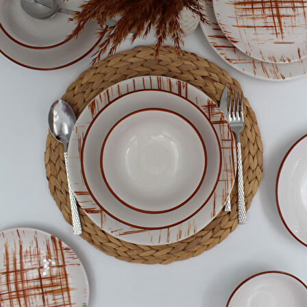 Eylül 24 Parça 6 Kişilik Yemek Takımı 