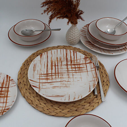 Eylül 24 Parça 6 Kişilik Yemek Takımı 