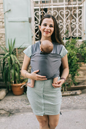 Neko Esnek Wrap Sling – Gri