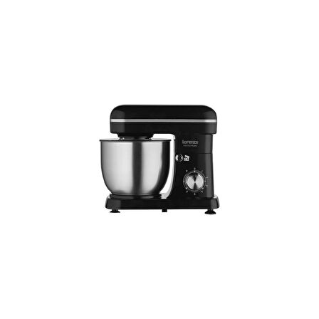 LORENZO LRZ 1038 SİYAH MASTER PLUS STAND MİKSER HAMUR YOĞURMA