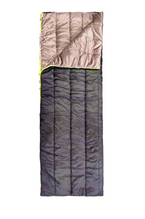 Exent Termo Polyester Elyaf Dolgulu Siyah Uyku Tulumu-Extra koruma