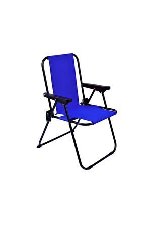 EXENT 2-6 Yaş LÜX Çocuk Piknik Sandalyesi-Mini Kamp Sandalyesi-MAVİ