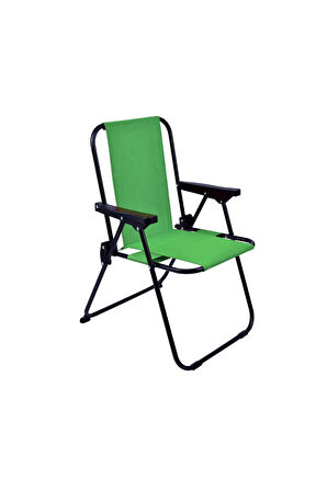EXENT 2-6 Yaş LÜX Çocuk Piknik Sandalyesi-Mini Kamp Sandalyesi-YEŞİL