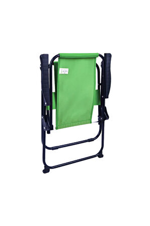 EXENT 2-6 Yaş LÜX Çocuk Piknik Sandalyesi-Mini Kamp Sandalyesi-YEŞİL