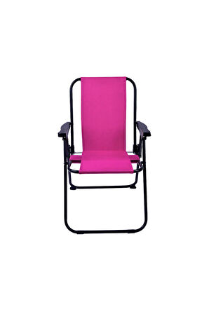 EXENT 2-6 Yaş LÜX Çocuk Piknik Sandalyesi-Mini Kamp Sandalyesi-PEMBE