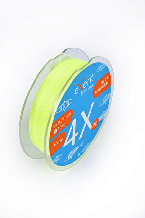 Exent 4 Örgü 0,21 mm 200 metre SARI Balıkçı Misinası