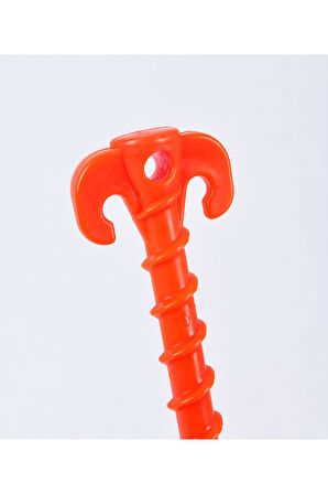 İntercamp 6' li 24 cm Çadır Kazığı, Çakma Kazığı, Çadır Sabitleme Kazığı, Kancalı Kazık, Plastik