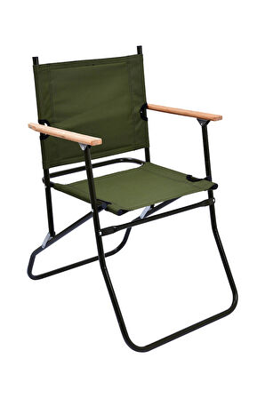2 Adet 120 Kg kapasiteli Katlanır Kamp Sandalyesi ve 50x70 Kamp Masası Seti-2-AS-5070-M