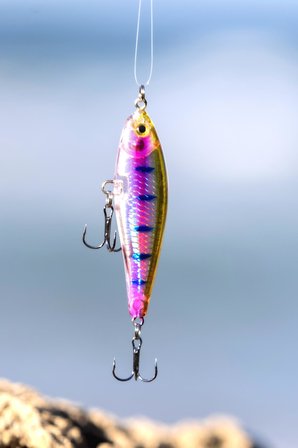Exent, 4 Adet 8 gr. 7,5 cm 6 kancalı Suni Balık Yemi, Rapala-Gerçek görünümlü Suni yem