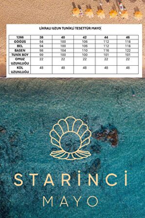 Tesettür Mayo Likralı Uzun Tunik Tasarımlı Lacivert