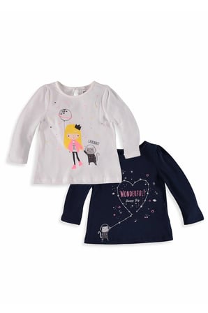 LCW baby Ekru Tişört