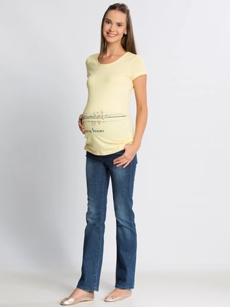 LCWAIKIKI Maternity Orta İndigo Rodeo Jean Pantolon