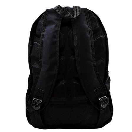 Gen-Of 3 Bölmeli Sport Bag Okul Sırt Çantası Çizgi Baskılı Siyah KOD:702