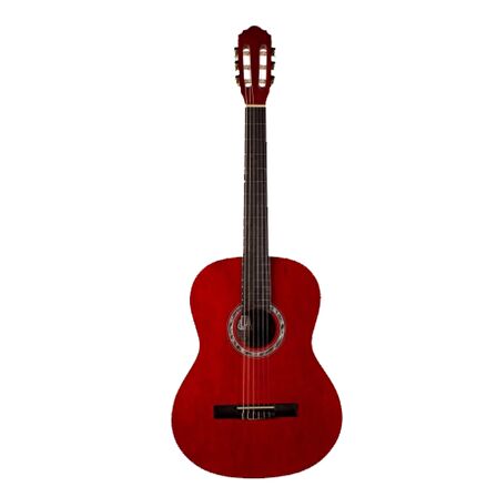 Toledo LC-3900RD Klasik Gitar (Kırmızı)