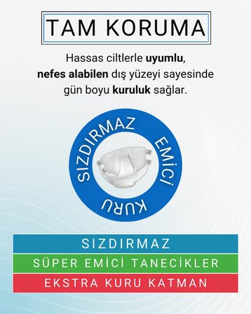 Yetişkin Hasta Bantlı Bez Medium 8 Adet – Deneme Paketi, Yüksek Emicilik, Koku Kontrollü 