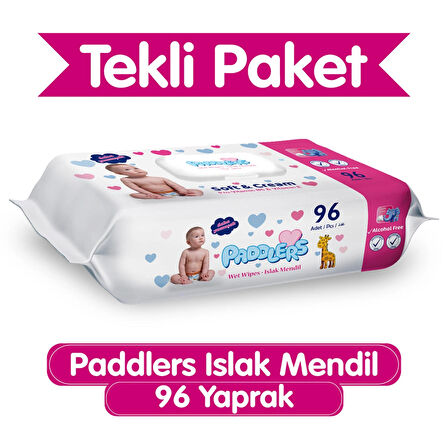 Paddlers 96'lı Islak Mendil