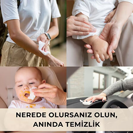 Paddlers Gül Kokulu 72'li Islak Mendil