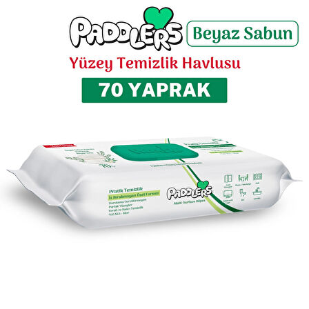 Easy Clean Beyaz Sabun Katkılı Yüzey temizlik Havlusu 70 Yaprak