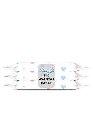 Paddlers Cep Mendili 3x15 (45 Yaprak)