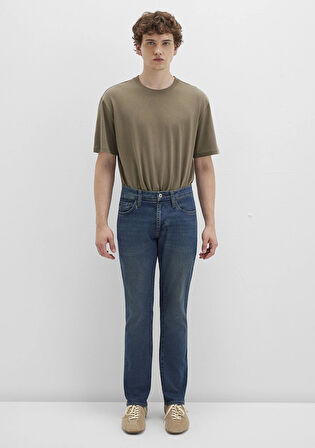 Jake Gölgeli İndigo Mavisi Jean Pantolon 8842222407