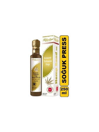 Kenevir Tohumu Yağı 250 ml I Soğuk Press