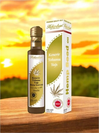 Kenevir Tohumu Yağı 250 ml I Soğuk Press