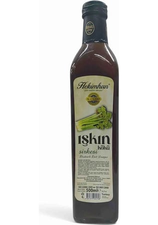 Işkın Kökü Sirkesi Doğal Fermantasyon 500 ml